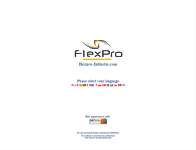 Tablet Screenshot of flexpro-industry.com